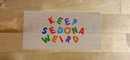 Keep Sedona Weird sticker